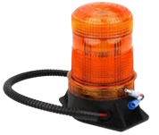Thin Orange Strobe Lamp DC10V-110V