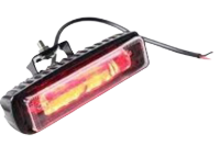 Red LED Strobe Lamp DC10V-80V