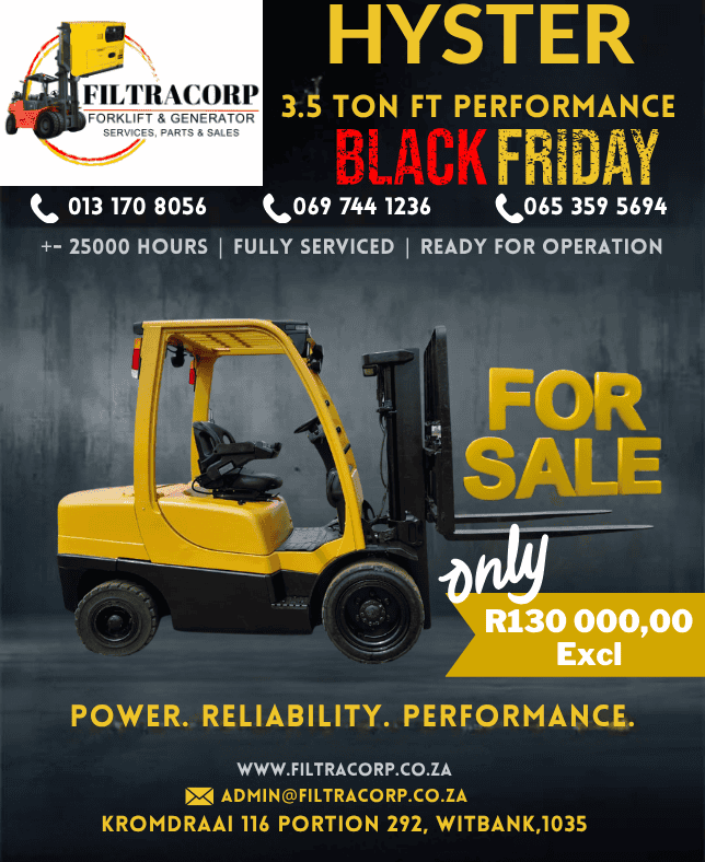 HYSTER 3.5 TON FT PERFORMANCE