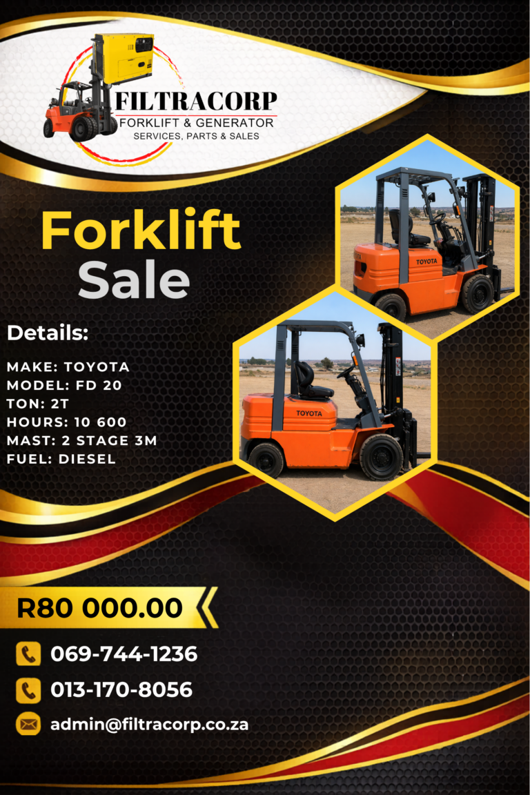 Make toyota Model Fd 20 Ton 2t Hours 10 600 Mast 2 stage 3m Fuel Diesel