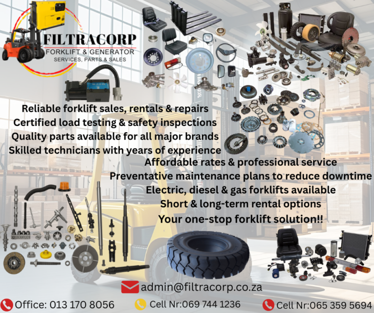 Reliable forklift sales, rentals & repairs Fast breakdown response – we keep you moving Certified load testing & safety inspections Quality parts available for all major brands Skilled technicians