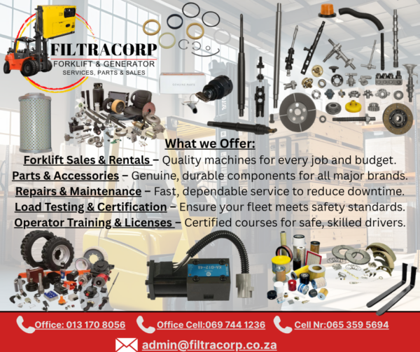 Your Trusted Forklift Partner At Filtracorp, we provide reliable forklift solutions designed to keep your business moving efficiently. Whether you need equipment, parts, or expert service, our tea